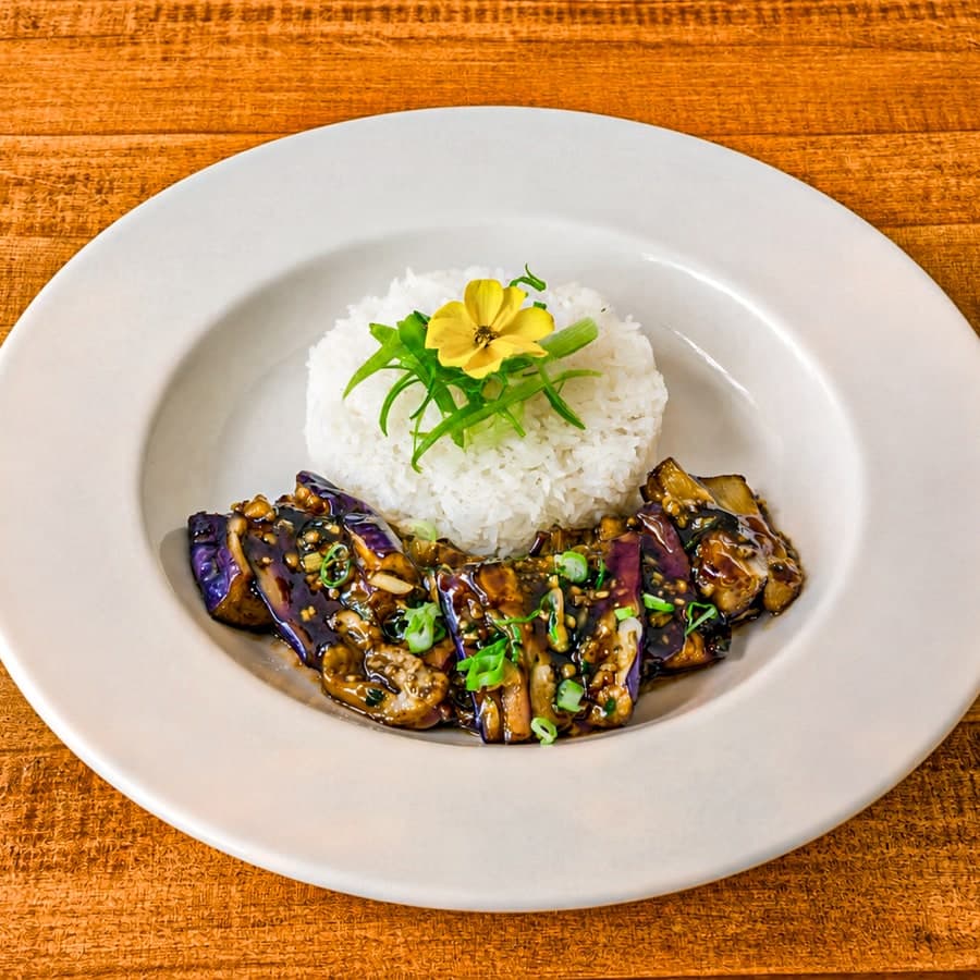 Eggplants & Tofu Plate