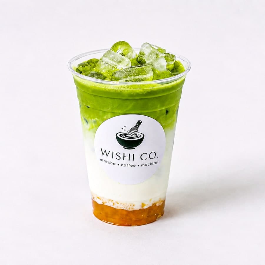 Peach Matcha